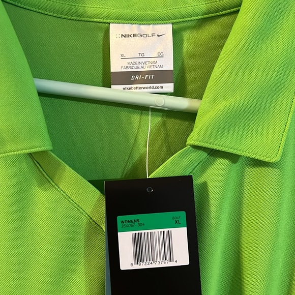 Nike Bright Green Polo Shirt - Picture 2 of 3